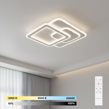 Brilagi - LED-dimmbare Deckenleuchte MODERN LED/80W/230V 3000-6000K 52,5x52,5 cm + Fernbedienung