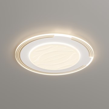 Brilagi - LED-dimmbare Deckenleuchte ORELIS LED/80 W/230 V 3000–6000 K Ø 50 cm inkl. Fernbedienung
