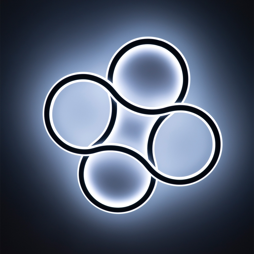 Brilagi - ORELLI LED-Deckenleuchte, dimmbar, 53 W / 230 V, Ø 51 cm, 3000–6000 K, mit Fernbedienung