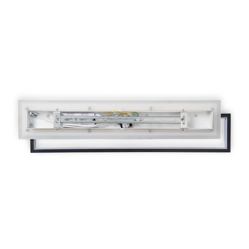BRILAGI - LED dimmbare Deckenleuchte OUTLINE LED/66W/230V 3000-6000K 15x60 cm weiß/schwarz + Fernbedienung