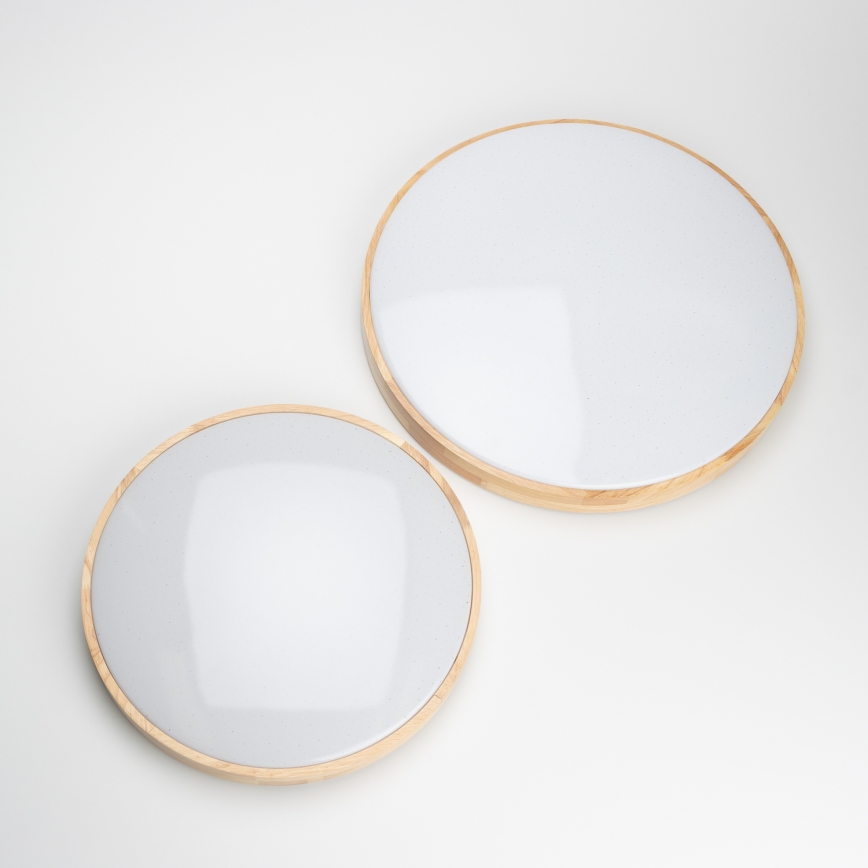 Brilagi - dimmbare LED-Deckenleuchte PINE LED/60W/230V Ø 52 cm 3000-6500K + Fernbedienung