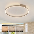 Brilagi - LED-dimmbare Deckenleuchte PORTOFINO LED/60W/230V 3000-6000K Ø 80 cm beige + Fernbedienung