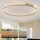 Brilagi - LED-dimmbare Deckenleuchte PORTOFINO LED/85 W/230 V 3000–6000 K Ø 120 cm beige + Fernbedienung