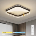 BRILAGI - LED-dimmbare Deckenleuchte SIRELI LED/56W/230V 3000-6000K 40x40 cm + Fernbedienung