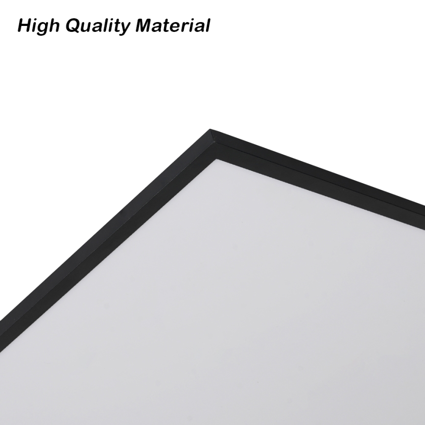 Brilagi - LED-dimmbare Deckenleuchte SLIMFRAME LED/80W/230V 120x60 cm 3000-6000K schwarz + Fernbedienung