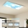 Brilagi - LED-dimmbare Deckenleuchte SLIMFRAME SKY LED/80W/230V 120x60 cm 3000-6000K silber/blau + Fernbedienung