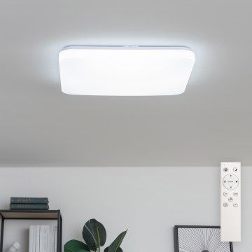 Brilagi - LED dimmbare Deckenleuchte SMART LED/28W/230V 43x43 cm 2700-6500K Wi-Fi Tuya + Fernbedienung