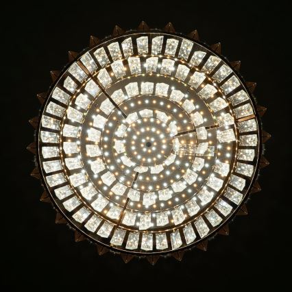 BRILAGI - LED-Deckenleuchte SPECTRA LED/45W/230V 3000-6000K Durchmesser 48 cm goldfarben + Fernbedienung
