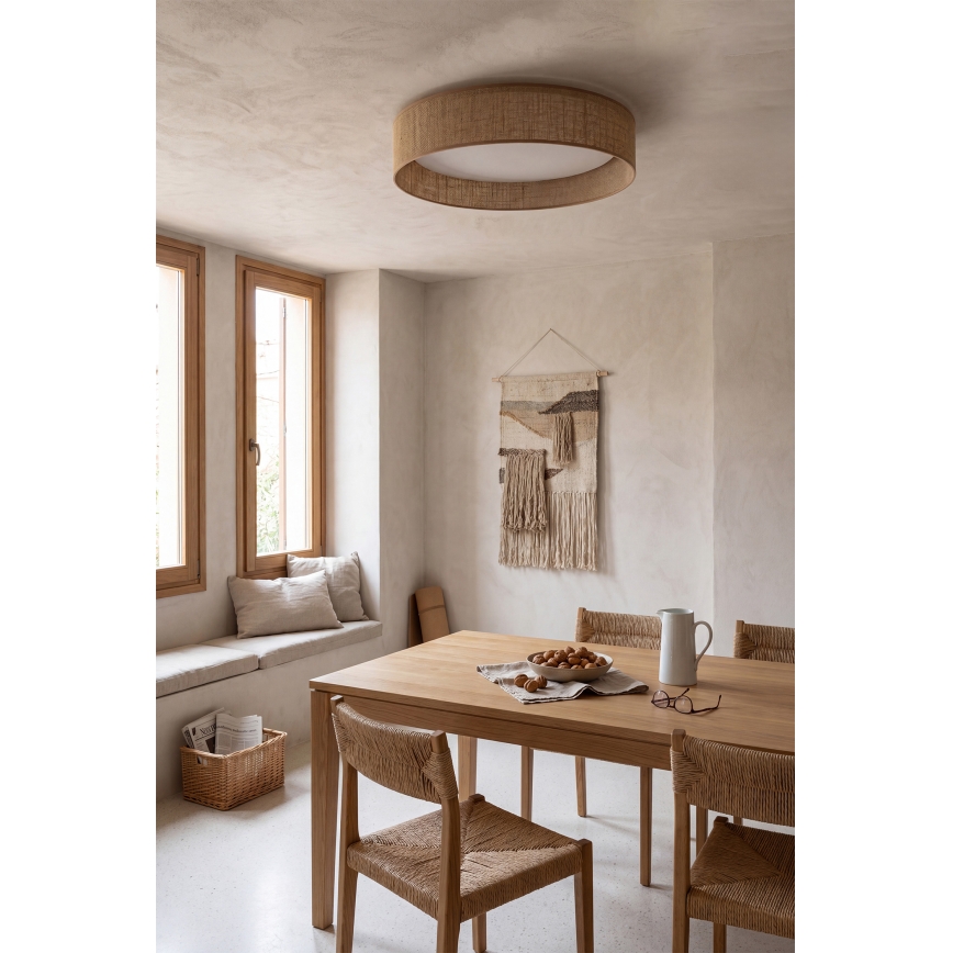 Brilagi - LED-dimmbare Deckenleuchte VELVET SMARTIX STARS LED/36W/230V 3000-6000K Ø 55 cm beige Wi-Fi Tuya Beacon + Fernbedienung