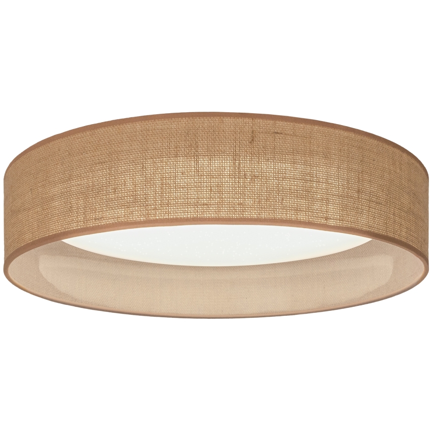 Brilagi - LED-dimmbare Deckenleuchte VELVET SMARTIX STARS LED/36W/230V 3000-6000K Ø 55 cm beige Wi-Fi Tuya Beacon + Fernbedienung