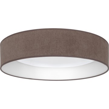 Brilagi - LED dimmbare Deckenleuchte VELVET SMART VARI LED/36W/230V 3000-6500K Ø 55 cm braun + Fernbedienung