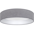 Brilagi - LED dimmbare Deckenleuchte VELVET SMART VARI LED/36W/230V 3000–6500K Ø 55 cm grau + Fernbedienung