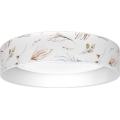 Brilagi - LED-dimmbare Deckenleuchte VELVET SMARTIX LED/36W/230V 3000-6000K Ø 55 cm weiß/Blumenmuster Wi-Fi Tuya Beacon + Fernbedienung
