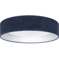 Brilagi - LED-dimmbare Deckenleuchte VELVET SMARTIX STARS LED/24W/230V 3000–6000K Ø 45 cm blau Wi-Fi Tuya Beacon + Fernbedienung