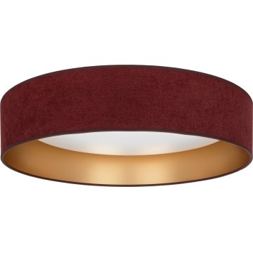 Brilagi - LED-dimmbare Deckenleuchte VELVET SMARTIX STARS LED/24W/230V 3000-6000K Ø 45 cm weinrot/gold Wi-Fi Tuya Beacon + Fernbedienung