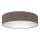 Brilagi - LED dimmbare Deckenleuchte VELVET SMARTIX STARS LED/36 W/230 V 3000-6000 K Ø 55 cm braun Wi-Fi Tuya Beacon + Fernbedienung