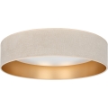Brilagi - LED-dimmbare Deckenleuchte VELVET SMARTIX STARS LED/36W/230V 3000-6000K Ø 55 cm creme/gold Wi-Fi Tuya Beacon + Fernbedienung