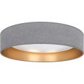 Brilagi - LED-dimmbare Deckenleuchte VELVET SMARTIX STARS LED/36W/230V 3000-6000K Ø 55 cm grau/gold Wi-Fi Tuya Beacon + Fernbedienung