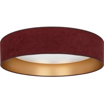 Brilagi - LED-dimmbare Deckenleuchte VELVET SMARTIX STARS LED/36W/230V 3000-6000K Ø 55 cm weinrot/gold Wi-Fi Tuya Beacon + Fernbedienung