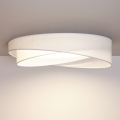 BRILAGI - LED dimmbare Deckenleuchte VELVET TWIST LED/36W/230V 3000-6000K Ø 65 cm Wi-Fi Tuya Beacon weiß + Fernbedienung
