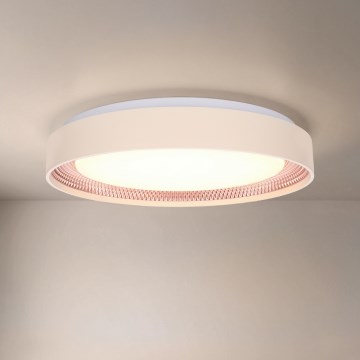 Brilagi - LED dimmbare Deckenleuchte WALDO LED/48W/230V 3000-6500K Ø 40 cm beige/gold + Fernbedienung