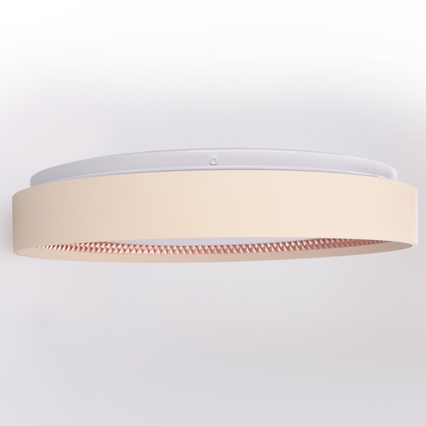 Brilagi - LED dimmbare Deckenleuchte WALDO LED/48W/230V 3000-6500K Ø 40 cm beige/gold + Fernbedienung