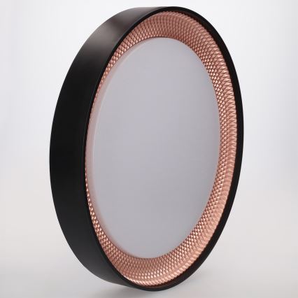 Brilagi - dimmbare LED-Deckenleuchte WALDO LED/48W/230V 3000-6500K Ø 40 cm schwarz/gold + Fernbedienung