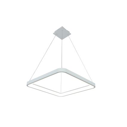 Brilagi - LED dimmbare Pendelleuchte an Kabel FALCON SLIM LED/50W/230V 3000-6500K 50x50 cm weiß + Fernbedienung