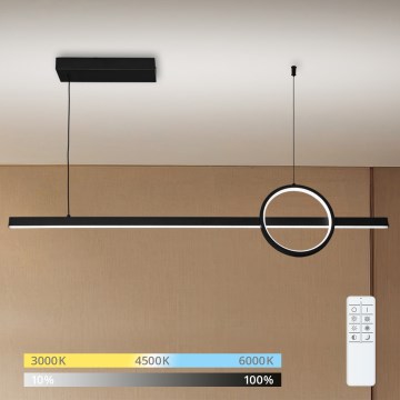 Brilagi - LED dimmbare Hängeleuchte an Seil NIVIO LED/20W/230V 3000-6000K + Fernbedienung