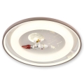 BRILAGI - LED dimmbare Kinder-Deckenleuchte ASTRO LED/75W/230V 3000-6000K Ø 50 cm + Fernbedienung