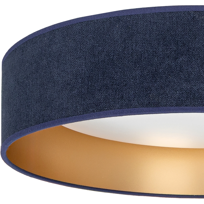 Brilagi - dimmbare LED-Deckenleuchte VELVET SMARTIX STARS LED/24 W/230 V 3000–6000 K Ø 45 cm blau/gold Wi‑Fi Tuya Beacon + Fernbedienung