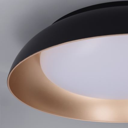 Brilagi - LED-dimmbare Deckenleuchte ALVA LED/48W/230V 3000-6500K Ø 51 cm schwarz + Fernbedienung