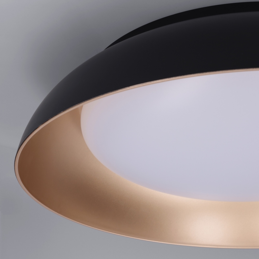 Brilagi - LED-dimmbare Deckenleuchte ALVA LED/48W/230V 3000-6500K Ø 51 cm schwarz + Fernbedienung