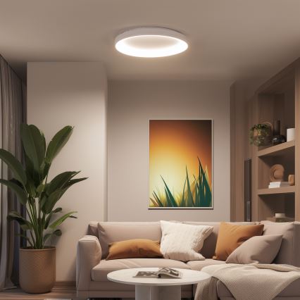 Brilagi - dimmbare LED-Deckenleuchte FALCON II LED/108W/230V 3000-6500K Ø 80 cm weiß + Fernbedienung