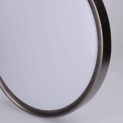 Brilagi - dimmbare LED-Deckenleuchte FANCIA LED/48W/230V 3000-6500K Ø 39 cm Anthrazit + Fernbedienung