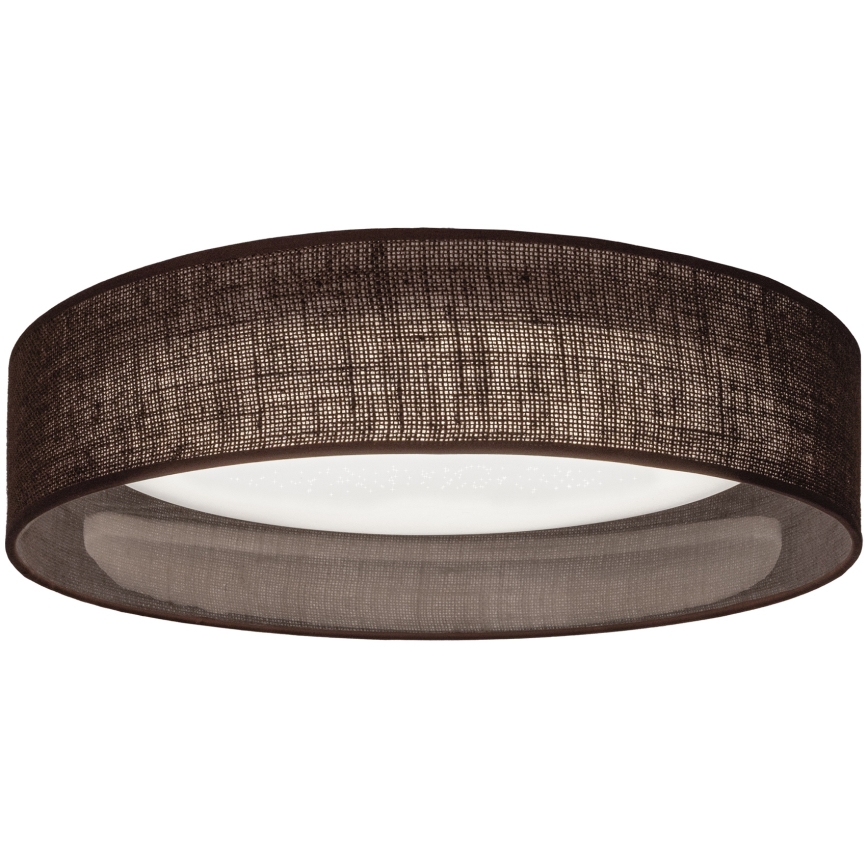 BRILAGI - LED-dimmbare Deckenleuchte VELVET SMARTIX STARS LED/24W/230V 3000–6000K Ø 45 cm braun Wi‑Fi Tuya Beacon + Fernbedienung