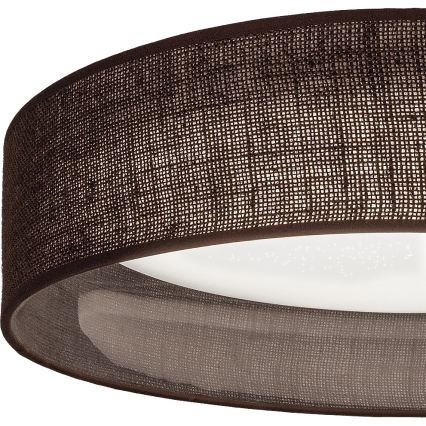BRILAGI - LED-dimmbare Deckenleuchte VELVET SMARTIX STARS LED/24W/230V 3000–6000K Ø 45 cm braun Wi‑Fi Tuya Beacon + Fernbedienung