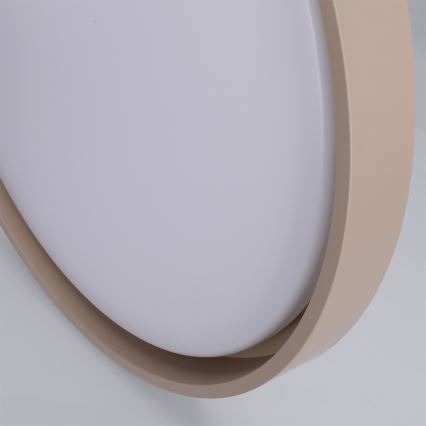 Brilagi - dimmbare LED-Deckenleuchte MATTEO LED/60W/230V 3000-6500K Ø 51,5 cm Taupe + Fernbedienung