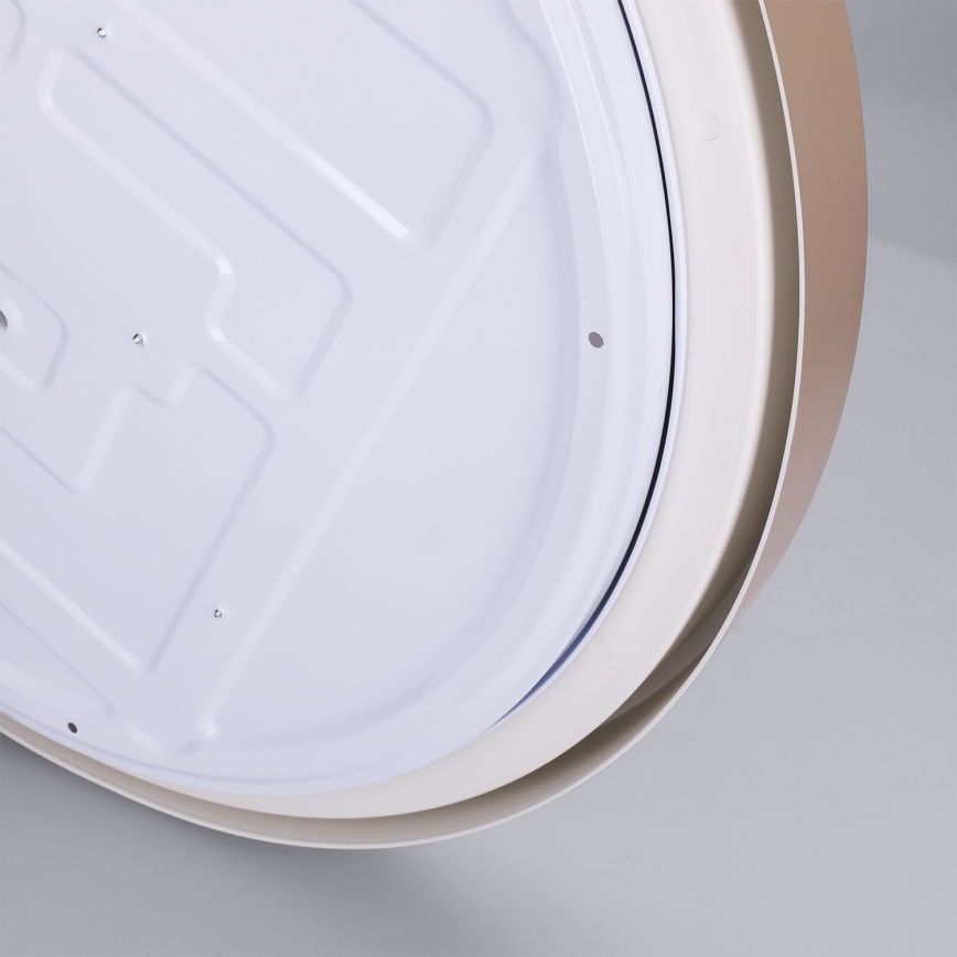 Brilagi - dimmbare LED-Deckenleuchte MATTEO LED/60W/230V 3000-6500K Ø 51,5 cm Taupe + Fernbedienung