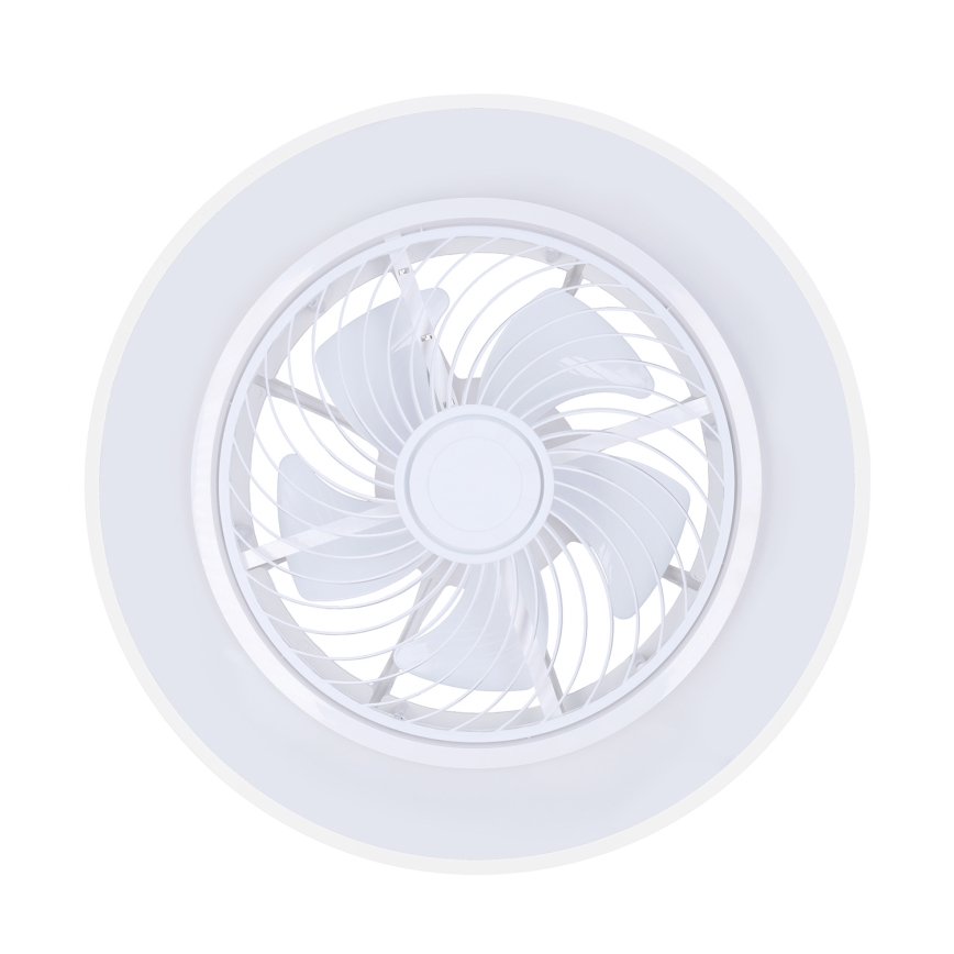 Brilagi - LED-dimmbare Deckenleuchte mit Ventilator LED/30W/230V 3000-6500K Ø 50 cm weiß + Fernbedienung