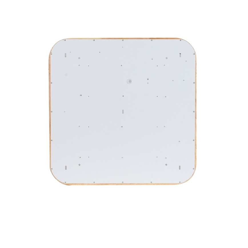 BRILAGI - Dimmbare LED-Deckenleuchte MOLINA SQUARE LED/80W/230V 3000-6000K Eiche 60x60 cm + Fernbedienung