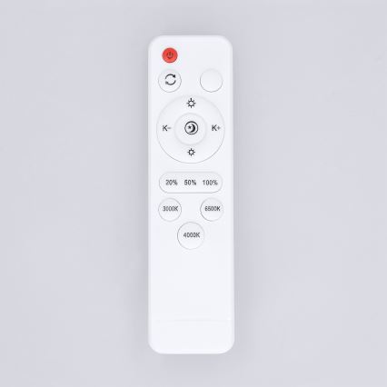 Brilagi - Dimmbare LED-Deckenleuchte NANCI LED/60W/230V 3000-6500K Ø 49 cm weiß + Fernbedienung