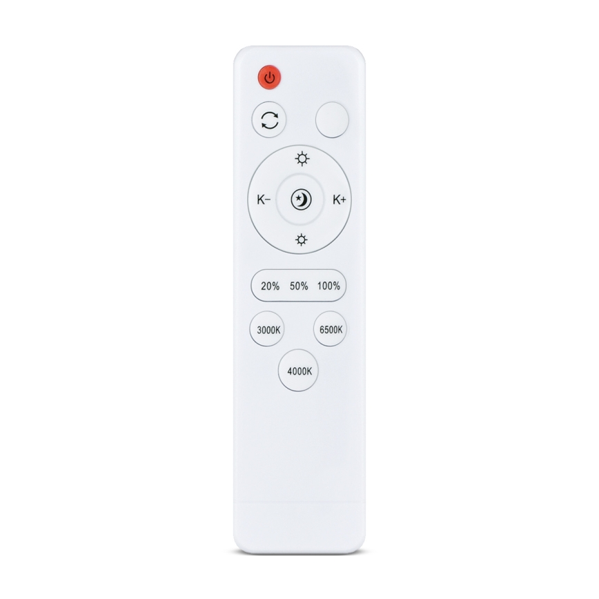 BRILAGI - LED-dimmbare Deckenleuchte PILANA LED/72W/230V 3000-6500K Eiche/Beige Ø 80 cm + Fernbedienung
