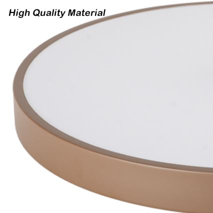 Brilagi - LED-dimmbare Leuchte POOL SMART LED/128W/230V Ø 100 cm Wi-Fi Tuya + Fernbedienung, braun