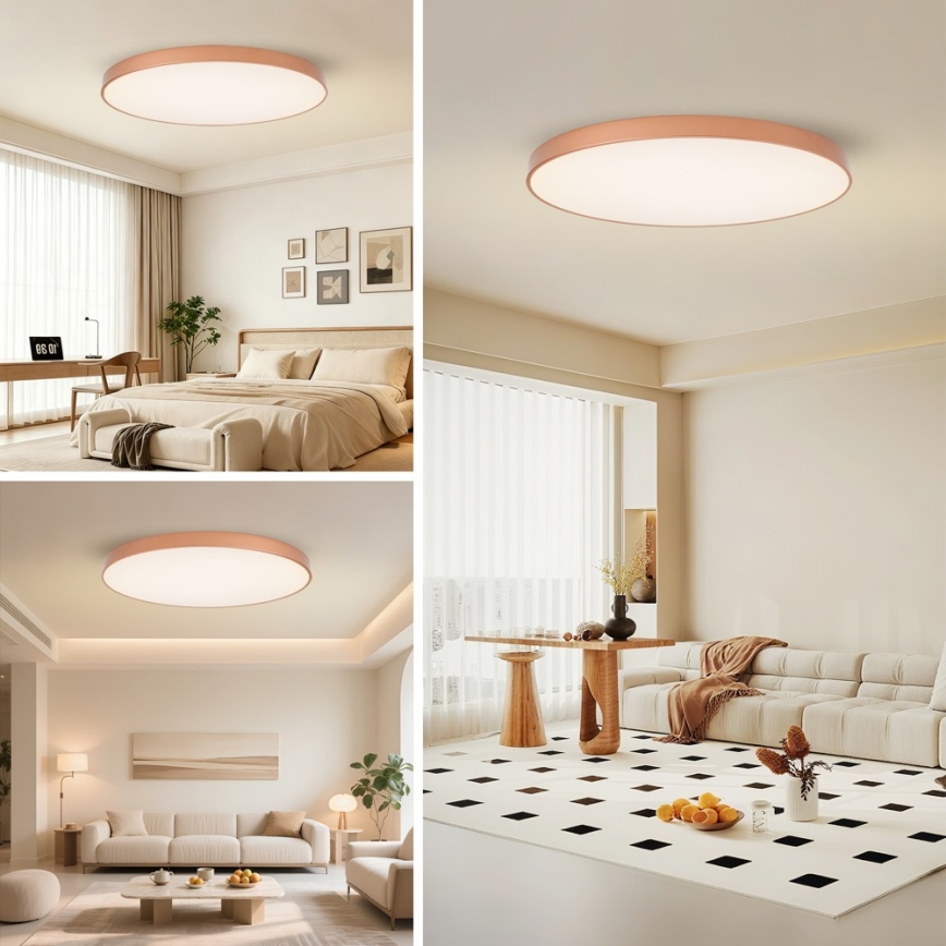BRILAGI - dimmbare LED-Deckenleuchte POOL SMART LED/180W/230V 3000-6000K 120 cm kupferfarben Wi-Fi Tuya + Fernbedienung