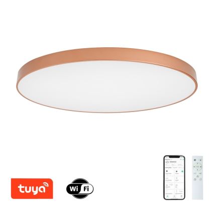 BRILAGI - dimmbare LED-Deckenleuchte POOL SMART LED/180W/230V 3000-6000K 120 cm kupferfarben Wi-Fi Tuya + Fernbedienung