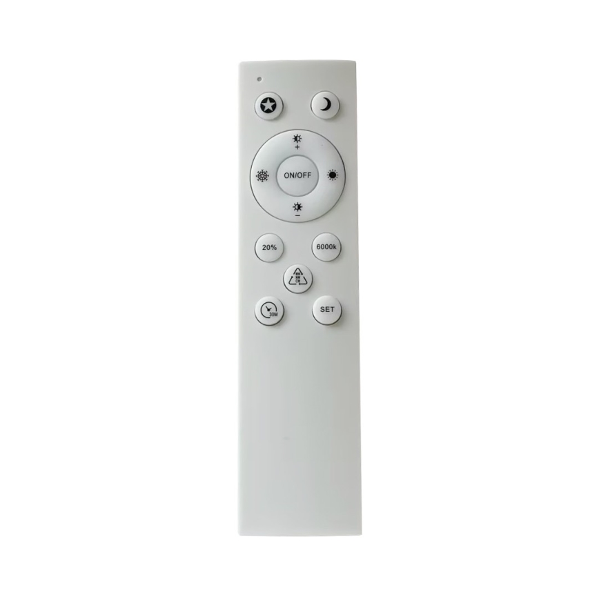 Brilagi - dimmbare LED-Deckenleuchte POOL SMART LED/48W/230V 40 cm 3000-6000K Wi-Fi Tuya + Fernbedienung schwarz