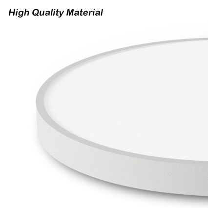 Brilagi - LED dimmbares Deckenleuchte POOL SMART LED/60W/230V 3000-6000K 50 cm + Fernbedienung weiß