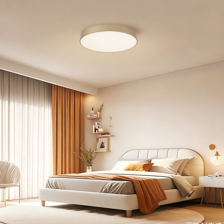 BRILAGI - LED-dimmbare Deckenleuchte POOL SMART LED/60 W/230 V 3000–6000 K Ø 50 cm Wi-Fi Tuya gold + Fernbedienung