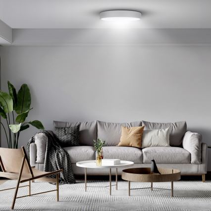 Brilagi - LED dimmbares Deckenleuchte POOL SMART LED/60W/230V 50 cm 3000-6000K Wi-Fi Tuya + Fernbedienung weiß